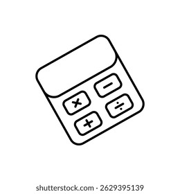 Ilustração de stock de vetores de ícones matemáticos