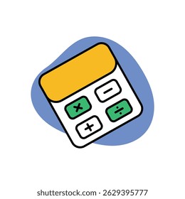 Ilustração de stock de vetores de ícones matemáticos