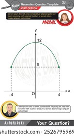 mathematics, mathematical concepts, High school, middle school, exam question template, numerical lessons, verbal lessons, Next generation problems, dad, girl, for teachers, editable