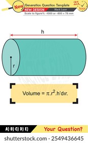 matemáticas, conceptos matemáticos, escuela secundaria, escuela intermedia, Plantilla de preguntas de examen, lecciones numéricas, lecciones verbales, problemas de próxima generación, para profesores, editable, eps