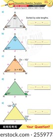 mathematics, mathematical concepts, High school, middle school, exam question template, numerical lessons, verbal lessons, Next generation problems, for teachers, editable, eps