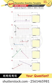 mathematics, mathematical concepts, High school, middle school, exam question template, numerical lessons, verbal lessons, Next generation problems, for teachers, editable, eps