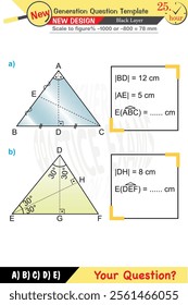 mathematics, mathematical concepts, High school, middle school, exam question template, numerical lessons, verbal lessons, Next generation problems, for teachers, editable, eps