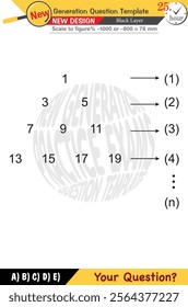 mathematics, mathematical concepts, High school, middle school, exam question template, numerical lessons, verbal lessons, Next generation problems, for teachers, editable, eps