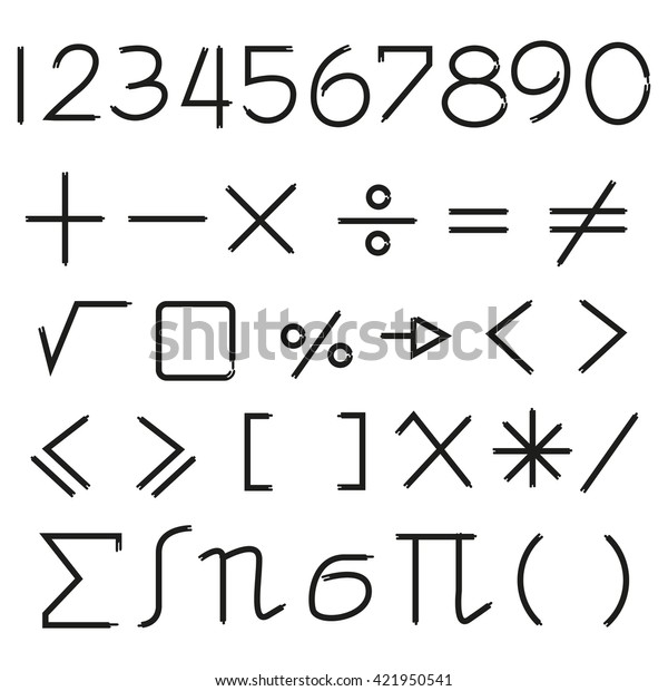 mathematics, maths icons and
number