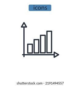 mathematics model icons  symbol vector elements for infographic web