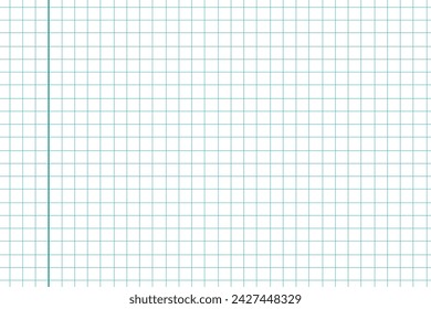 Mathematics paper background. Graph square paper texture. Grid square graph line page of notebook. 