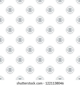 Mathematics pattern vector seamless repeat for any web design