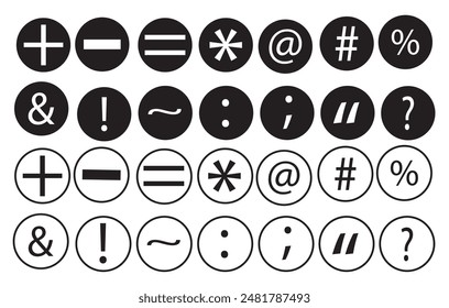 Mathematics symbol, education maths, outline and fillled icon, web element. Vector illustration.