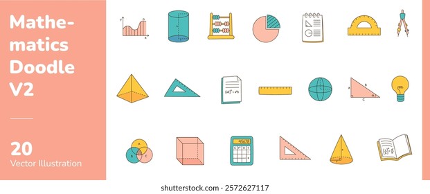 Mathematics Symbols Function Doodle 2