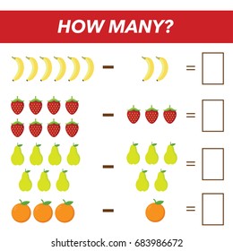 Mathematics tasks for preschool children. Tasks for deduction for preschool kids