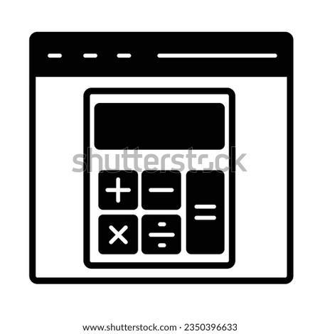 Mathematics Vector icon which can easily modify or edit  

