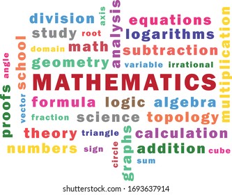 1,097 Math Word Cloud Images, Stock Photos & Vectors | Shutterstock