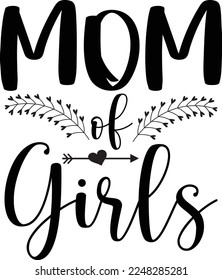 Mather's Day SVG T Shirt Design