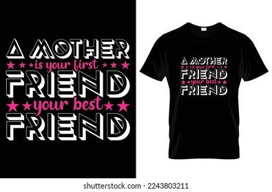 Mather's t-shirt Design typography and custom templet