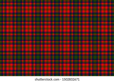 Matheson Tartan. Seamless rectangle pattern for fabric, kilts 