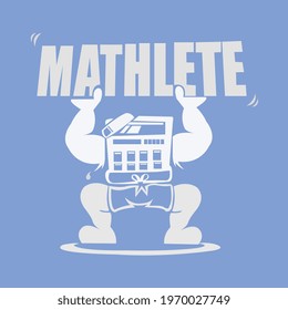 MATHLETE IS A COMBINATION OF MATHEMATICIAN AND ATHLETE