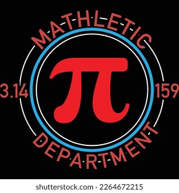 mathletic deparment t-shirt  eps vector file