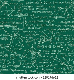 Maths seamless pattern. And also includes EPS 8 vector