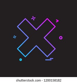 Maths signs icon design vector