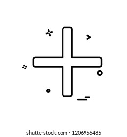 Maths signs icon design vector