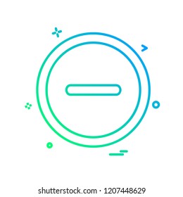 Maths signs icon design vector