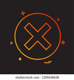 Maths signs icon design vector