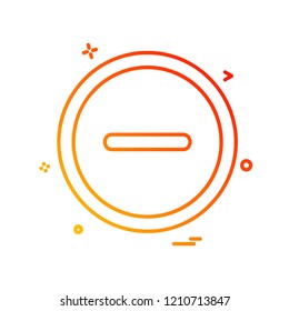 Maths signs icon design vector