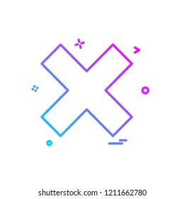 Maths signs icon design vector
