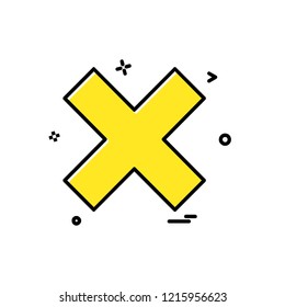 Maths signs icon design vector