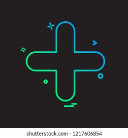 Maths signs icon design vector
