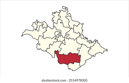 Matihani begusarai mapa, Begusarai Distrito, Bihar Estado, República de India, Gobierno de Bihar, territorio indio, India oriental, política, aldea, turismo