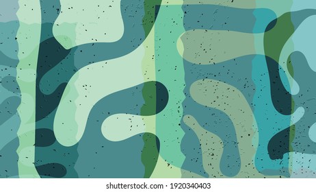 Matisse organic grange textured shapes. Abstract contemporary template with natural floral motif. Minimal mid century art background. Artistic botanical elements on flat earthy colors.