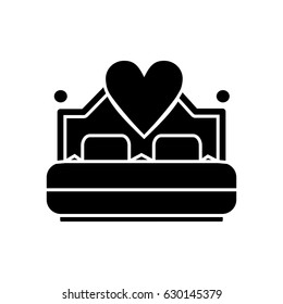 matrimonial bed icon