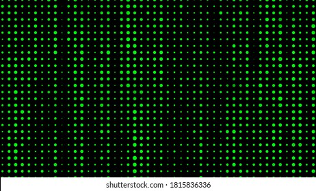 Estructura de ilustraciones abstractas de matrices de puntos. Puntos de caída de diferentes tamaños. Ilustración del vector