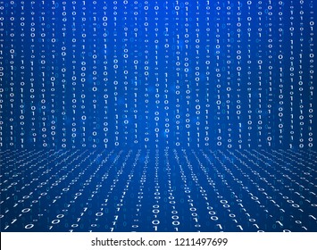 Matrix background. Vector illustration