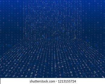 Matrix background. Vector illustration