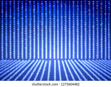 Matrix background. Vector illustration