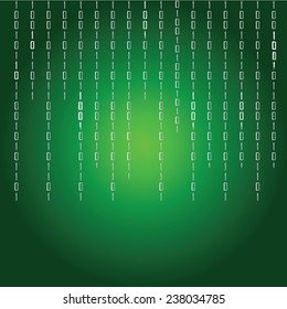 Matrix background with the white symbols,matrix background vector