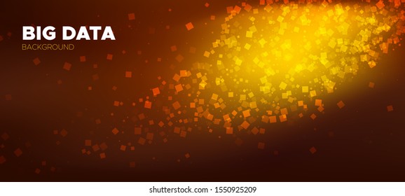 Matrix Big Data. Gold Science Wallpaper. Shiny Glow Technology Poster. Digital Binary Waves. Matrix Background. Vector Science Flyer. One, Zero Numbers. Abstract Binary Flow. Matrix Data Stream.