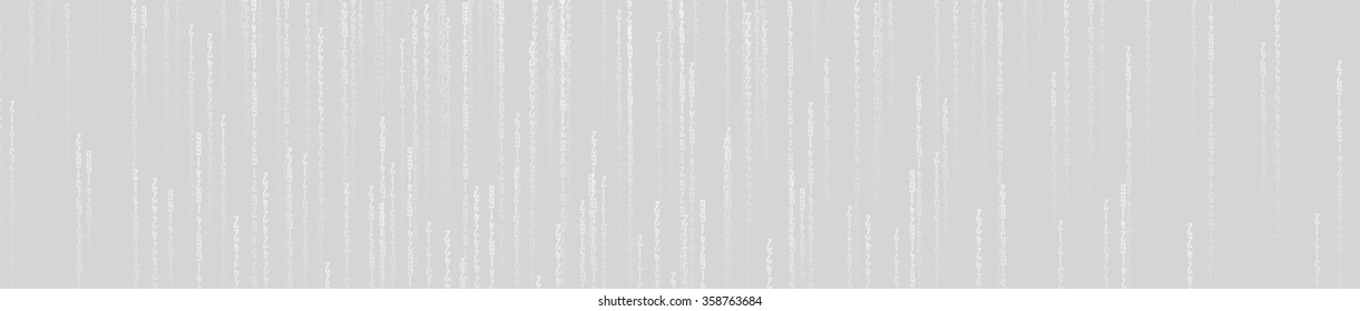 Matrix binary code. Technology illustration . Vector format