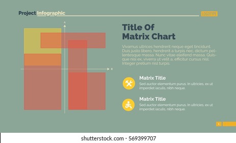 Matrix Chart Presentation Slide Template