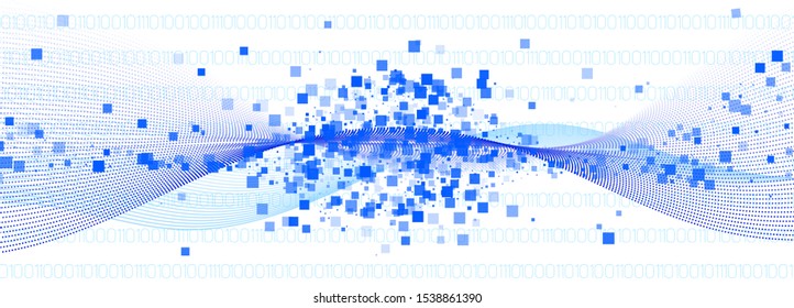 Matrix Codes. Blue Binary Background. White Technology Abstract. Data Numbers. White Matrix Digits. Blue Flow Particle Pattern. Blue Technology Wallpaper. Data Software. Matrix Vector.