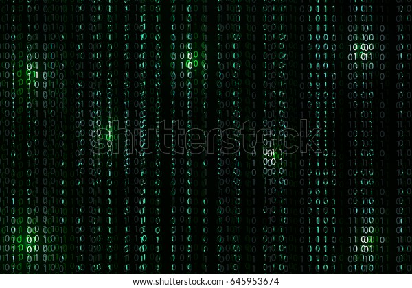 Matrix Cyber Security Background Coding Concept Stock Vector (royalty 