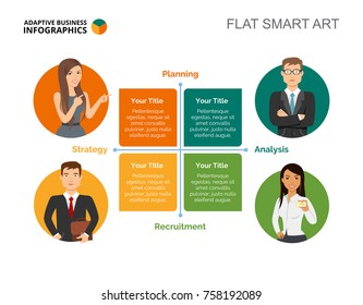 Matrix Diagram  Slide Template