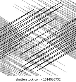 Matrix, grid, mesh pattern of intersecting irregular, dynamic lines. Trellis, lattice, grating illustration