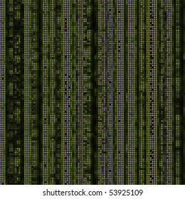 Matrix halftone effect