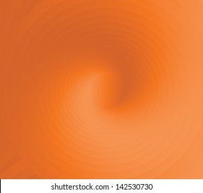 matt-orangefarbener, wirbelnder Hintergrund, abstrakter orangefarbener Hintergrund