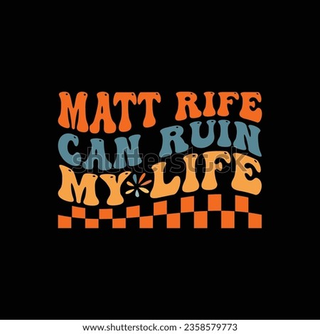 Matt rife can ruin my Life Stock photo © 