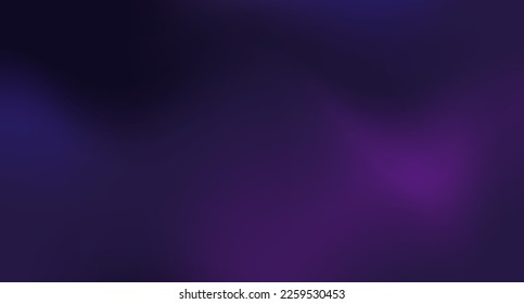 Matte, dark background of blue and purple colors. Smoky soft gradient, backdrop for banners, posters or flyers, business, advertising and websites, presentations and marketing. Vector illustration